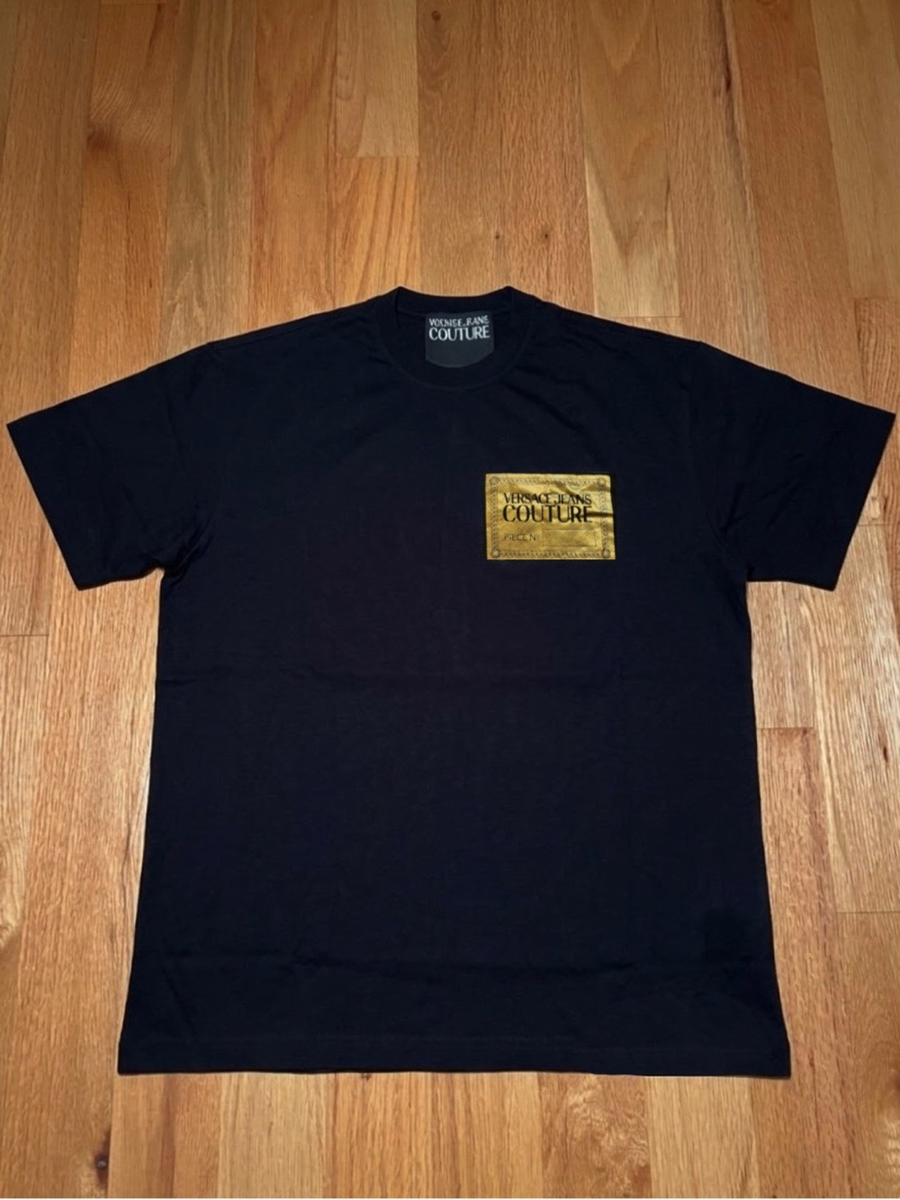 Versace Gold Logo Tshirt